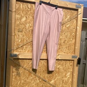 Vince Camuto Pink Cropped Ankle Pants
